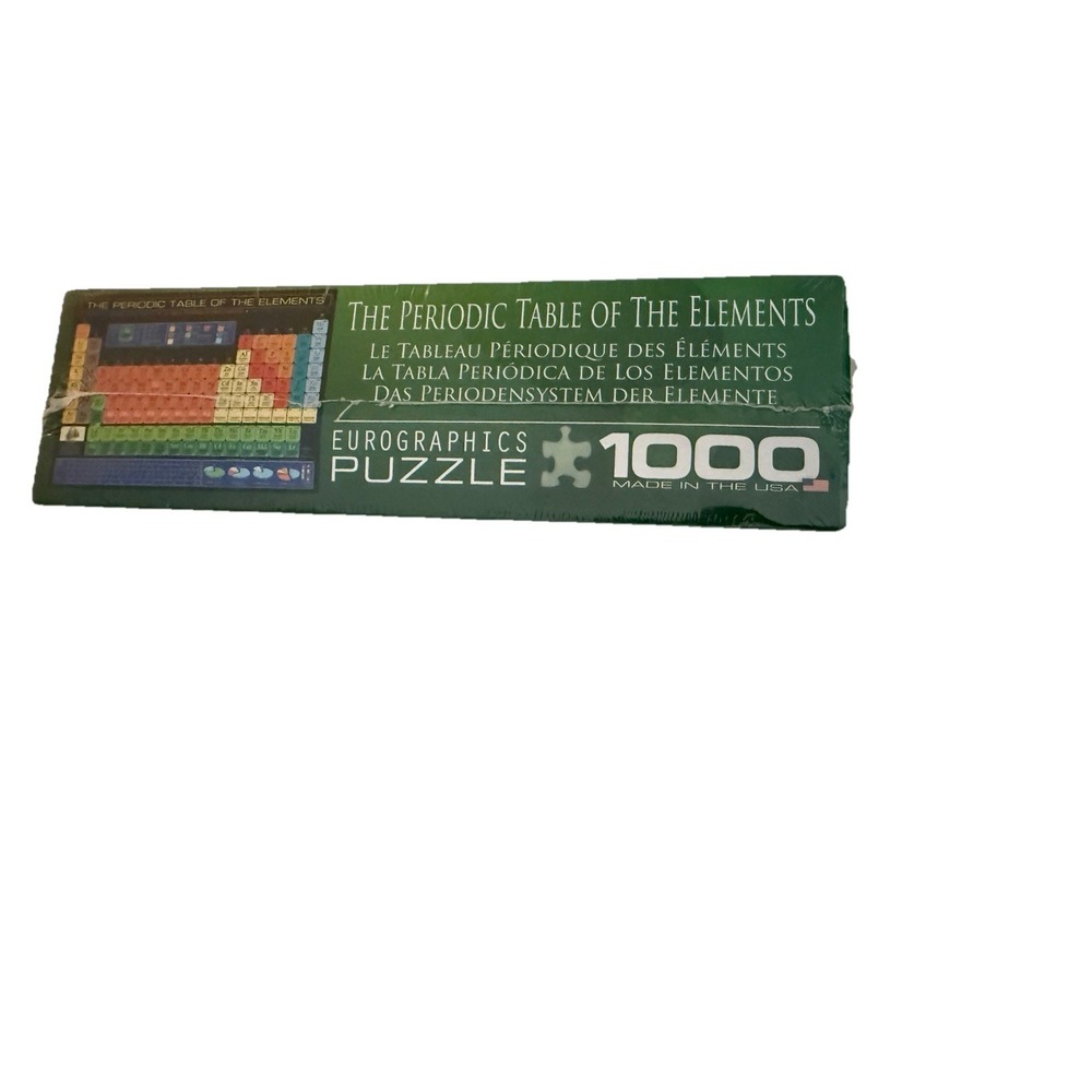 Eurographics 1000 Piece Puzzle THE PERIODIC TABLE OF THE ELEMENTS - Picture 3 of 4